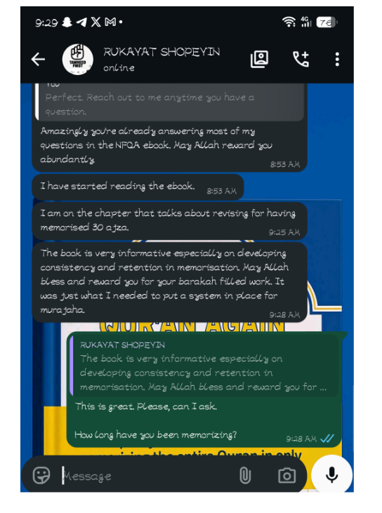 Student Testimonial